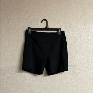 RBX Women's Black Athletic Shorts